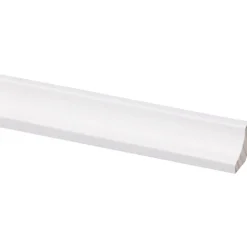 Hollat grenen wit gelakt 16 x 16 mm 270 cm