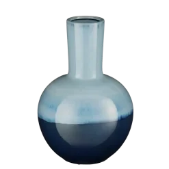Holm vaas blauw - h42xd28,5cm