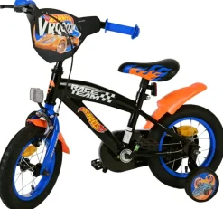 Hot Wheels kinderfiets zwart 12 inch