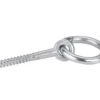 Houtdraadbout + Ring6Mm Rvs316
