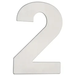Huiscijfer 2 RVS