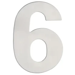 Huiscijfer 6/9 RVS