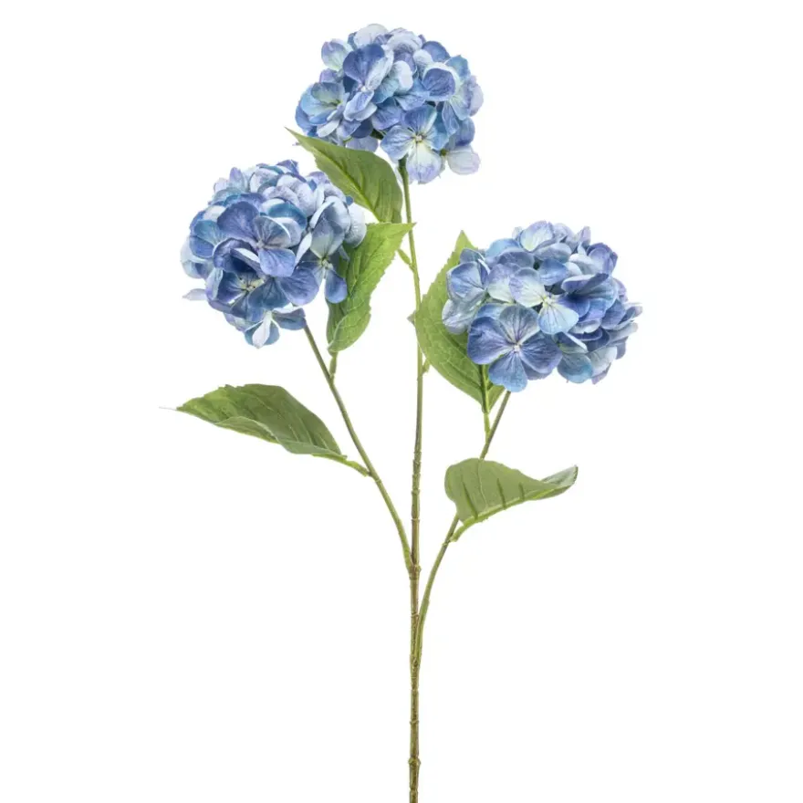 Hydrangea spray blauw 75cm