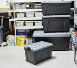Iris New Sia opbergbox grijs kunststof 60 L