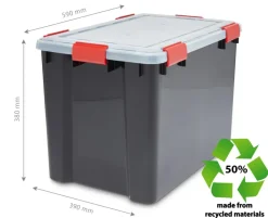 Iris opbergbox Click 70 liter waterdicht