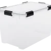 Iris opbergbox luchtdicht kunststof transparant 70 L