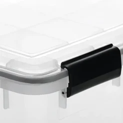 Iris opbergbox luchtdicht kunststof transparant 70 L