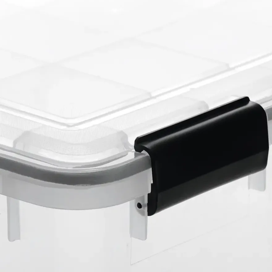 Iris opbergbox luchtdicht kunststof transparant 70 L