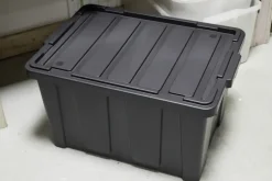 Iris Powerbox Opbergbox - 68L - 100% Recycled Kunststof - Zwart
