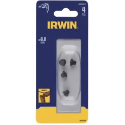 Irwin centreerpunten voor deuvels van Ø6 mm. Inhoud 4 stuks.