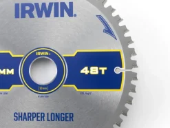 Irwin afkortzaagblad 48T voor hout / laminaat / MDF- 216 x 30 mm