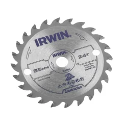 Irwin cirkelzaagblad Ø85 mm met asgat 10mm, vertanding 24T