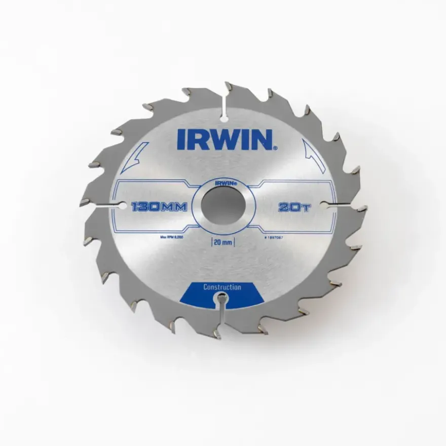 IRWIN cirkelzaagblad 20T T.C.T. ø 135mm asgat 20mm