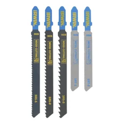 Irwin decoupeerzaagbladenset T-aansluiting voor hout / metaal - 5-delig