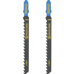 Irwin decoupeerzaagblad grof T-aansluiting voor hout - 2 stuks