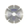 Irwin diamantschijf voor haakse slijper Ø115 mm. Voor steen.