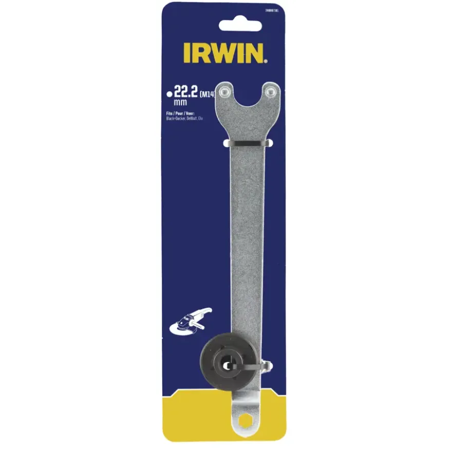 Irwin flens M14 en spantang voor grote haakse slijper