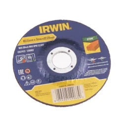 Irwin haakse slijper doorslijpschijven voor steen - 6 stuks - Ø115 x 3 mm