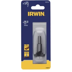Irwin komscharnierfrees voor frezen in hout Ø26 mm.