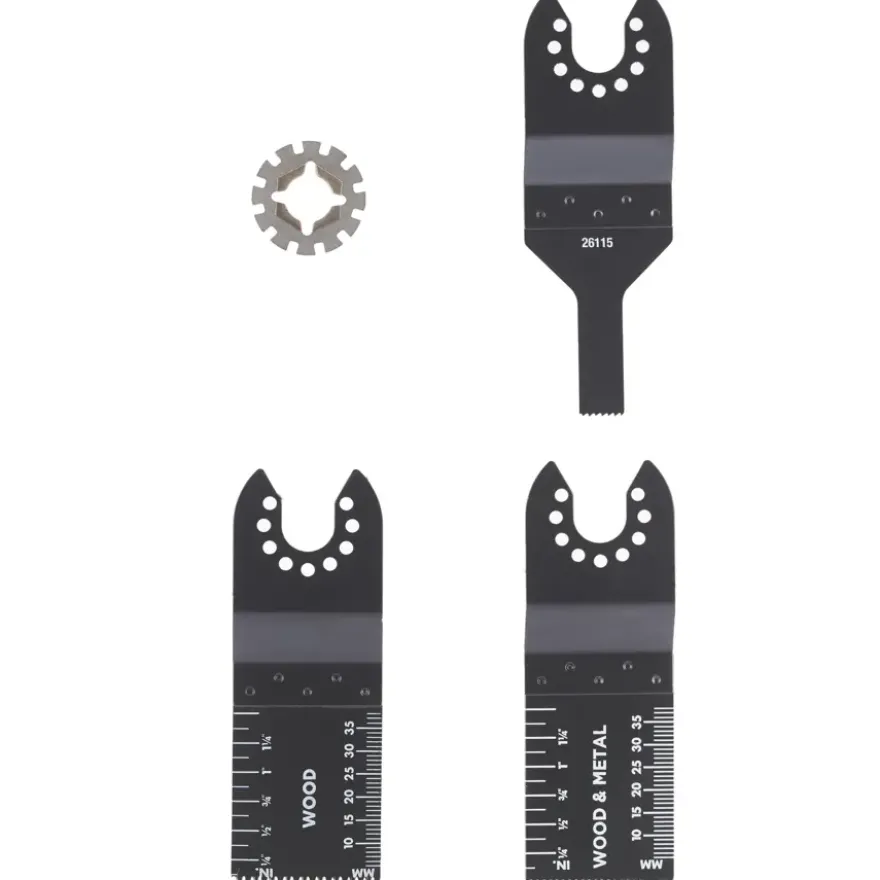Irwin multitool zaagbladenset voor BLACK+DECKER en Bosch - 3-delig