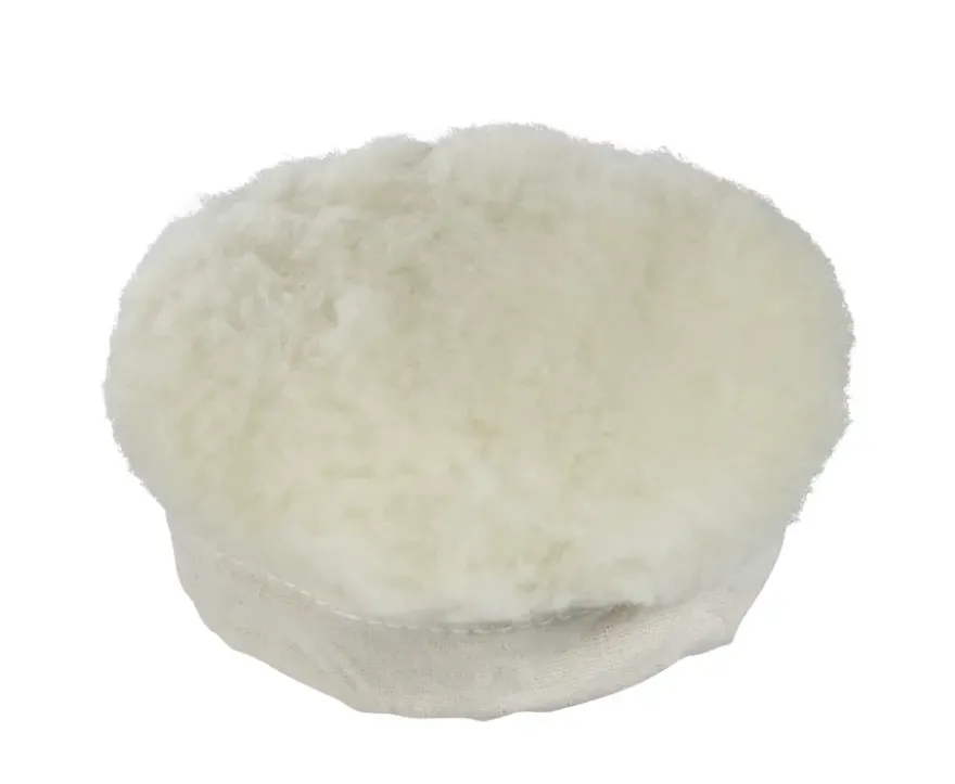 Irwin polijstschijf Ø125 mm van synthetisch lamsvacht.