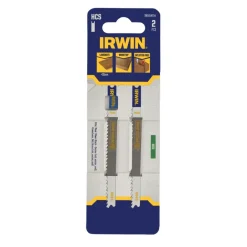Irwin Pro decoupeerzaagblad U-aansluiting voor laminaat / spaanplaat - 2 stuks