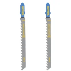 Irwin Pro decoupeerzaagblad U-aansluiting voor metaal - 2 stuks - tot 3 mm