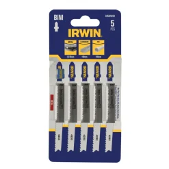 Irwin Pro decoupeerzaagblad T-aansluiting voor metaal - 5 stuks - tot 10 mm