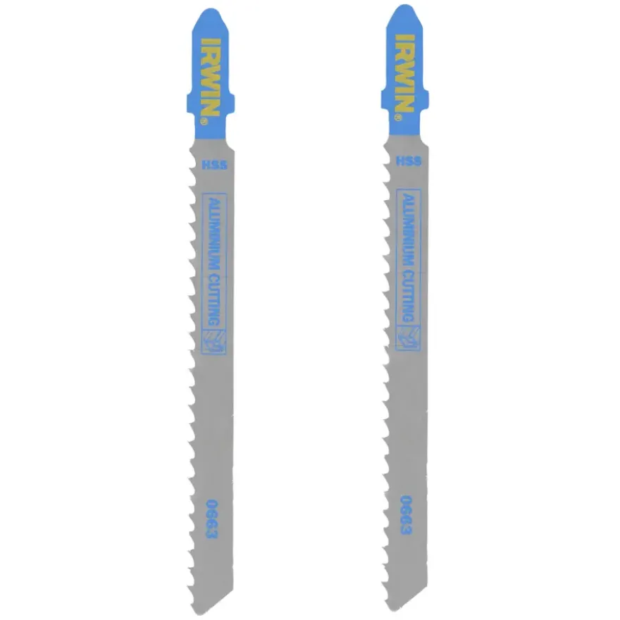 Irwin Pro decoupeerzaagblad T-aansluiting voor aluminium / PVC - 2 stuks