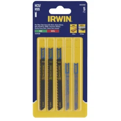 Irwin Pro decoupeerzaagbladenset U-aansluiting voor hout en metaal - 5-delig