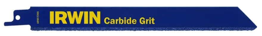 Irwin Pro reciprozaagblad carbide voor leidingen / baksteen / tegels / PVC / plexiglas - 2 stuks - 200 mm