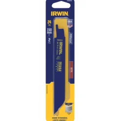 Irwin reciprozaagblad vertanding 24T voor metaal - 2 stuks - 150 mm