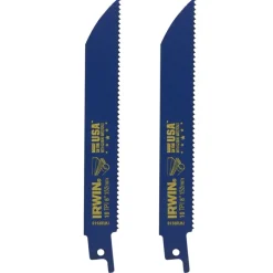 Irwin reciprozaagblad vertanding 10T bi-metaal voor hout / metaal - 2 stuks - 150 mm