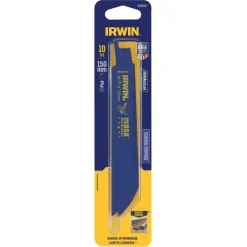 Irwin reciprozaagblad vertanding 10T bi-metaal voor hout / metaal - 2 stuks - 150 mm