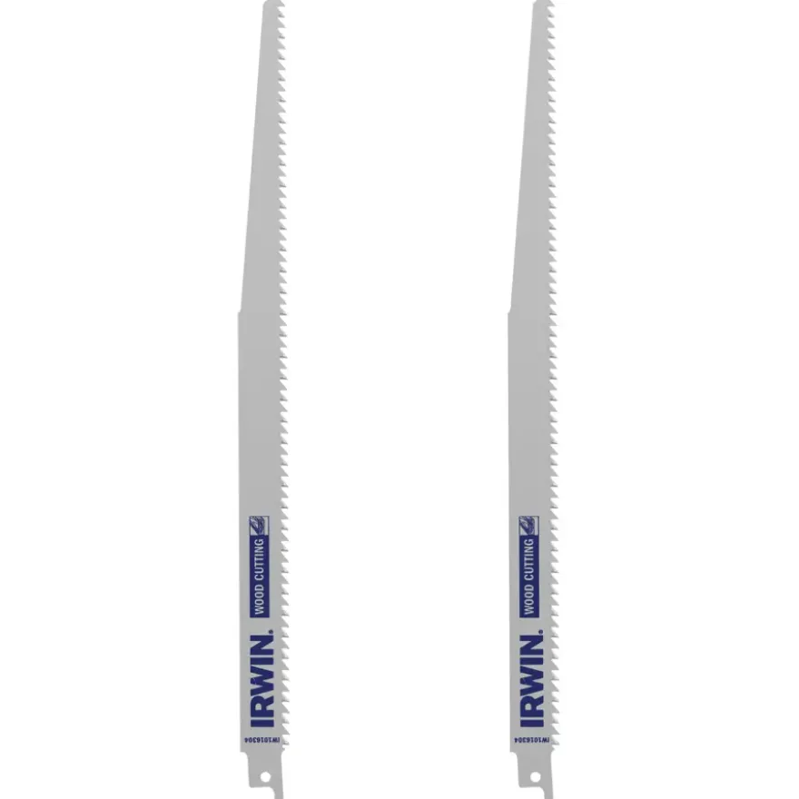 Irwin reciprozaagblad voor hout / PVC - 2 stuks - 305 mm