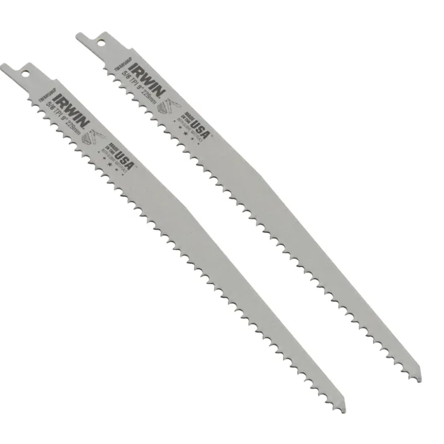 Irwin reciprozaagblad voor hout / takken - 2 stuks - 225 mm