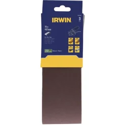 Irwin schuurband 75 x 457 mm K150 voor B+D KA86/88, 3 stuks