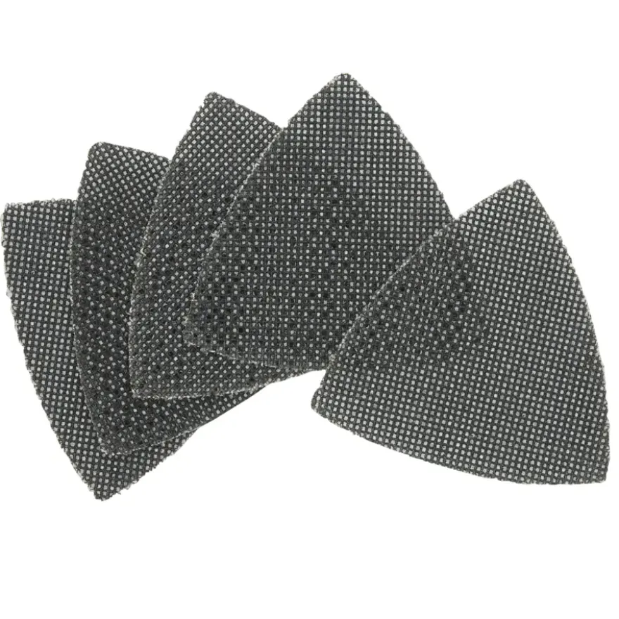 Irwin schuurgaas driekhoek 95 x 95 mm zelfhechtend K120, 5 stuks