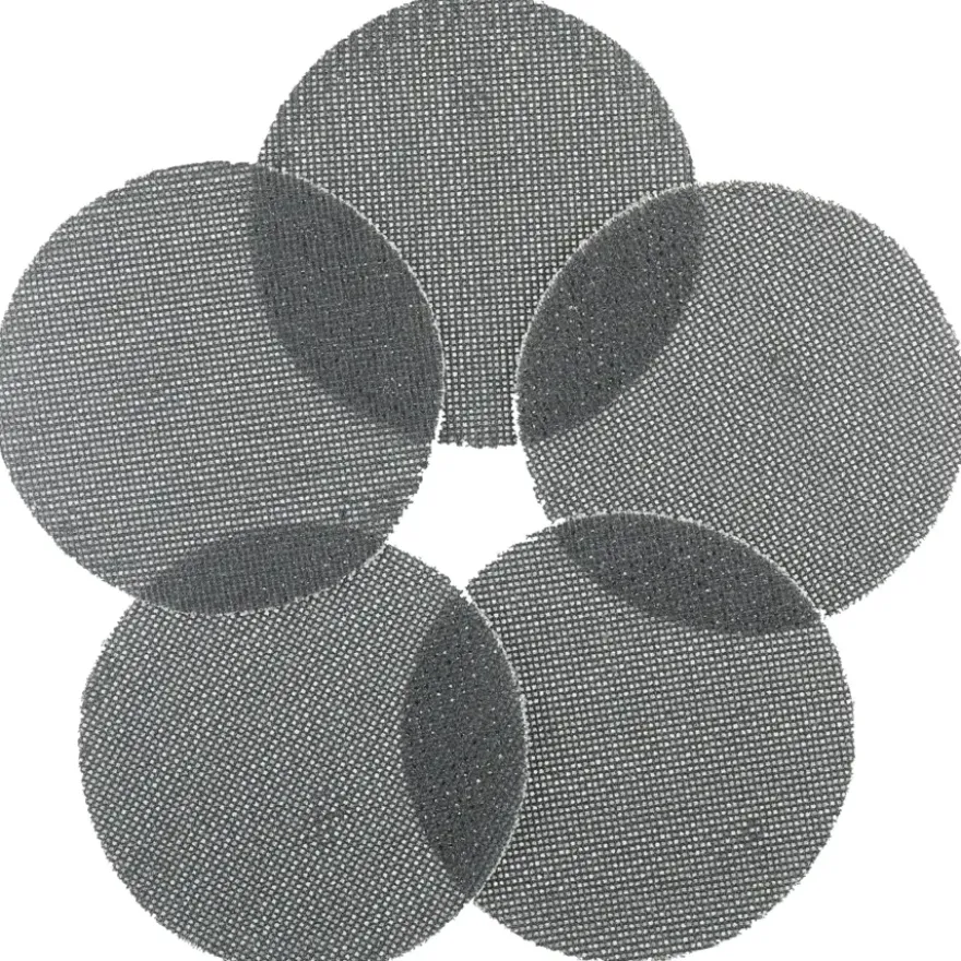 Irwin schuurgaas rond Ø125 mm zelfhechtend K80, 5 stuks