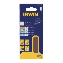 Irwin schuurpapier voor de profielvingers van B+D Multischuurmachine, 8 stuks