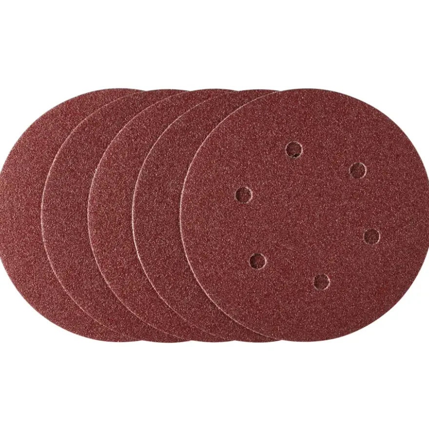 Irwin schuurschijf rond Ø150 mm zelfhechtend K80, 5 stuks