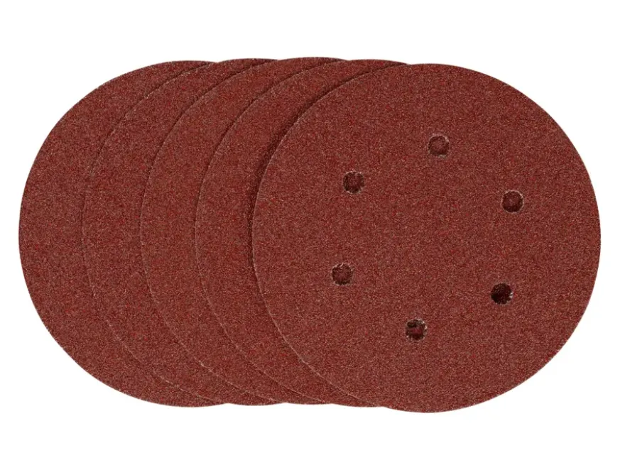 Irwin schuurschijf rond Ø150 mm zelfhechtend K60, 5 stuks