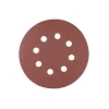 Irwin schuurschijf rond Ø125 mm zelfhechtend K60/K80/K120/K180, 25 stuks