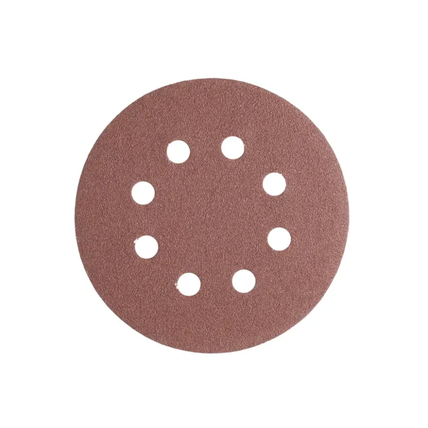 Irwin schuurschijf rond Ø125 mm zelfhechtend K80, 5 stuks
