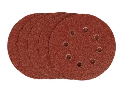 Irwin schuurschijf rond Ø125 mm zelfhechtend K40, 5 stuks