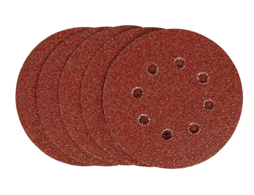 Irwin schuurschijf rond Ø125 mm zelfhechtend K40, 5 stuks