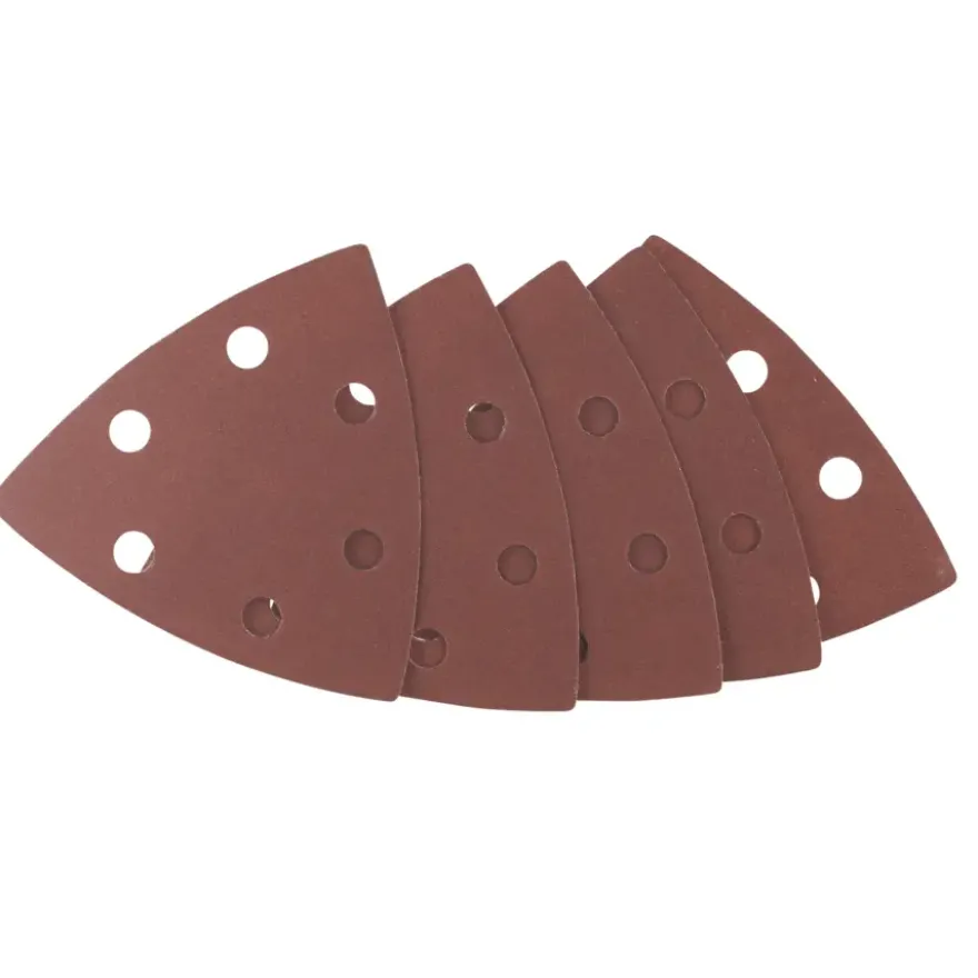 Irwin schuurvel driekhoek 95 x 95 mm zelfhechtend K240, 5 stuks