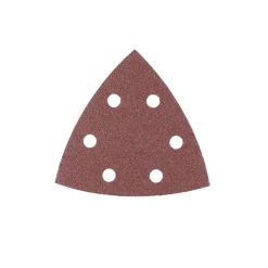Irwin schuurvel driekhoek 95 x 95 mm zelfhechtend K60, 5 stuks