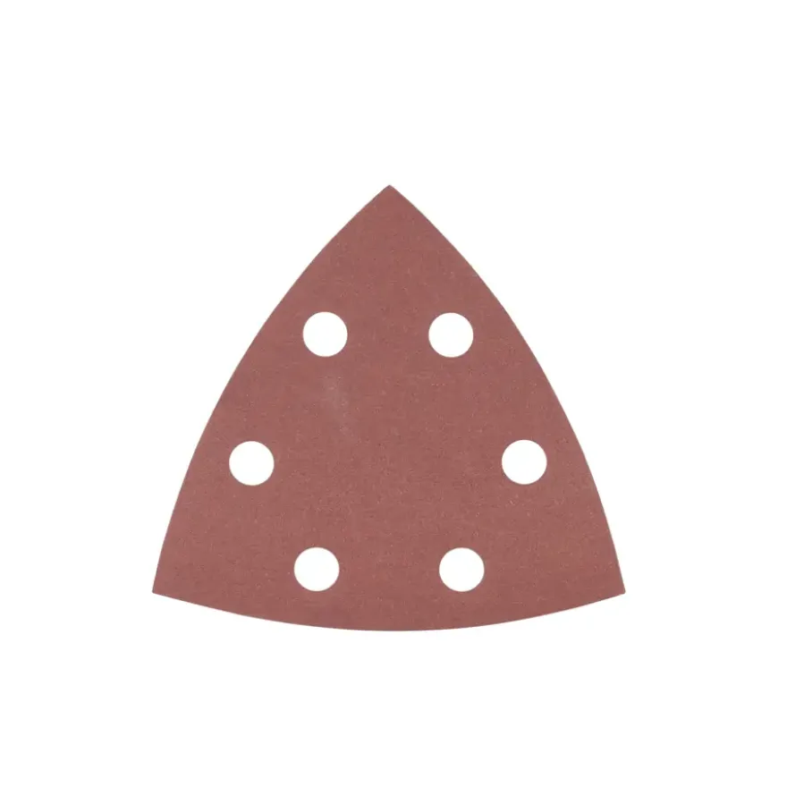 Irwin schuurvel driekhoek 95 x 95 mm zelfhechtend K60/K120/K180/K320, 20 stuks