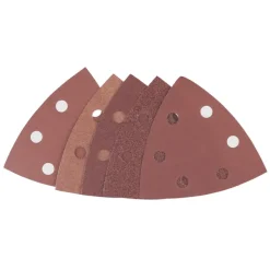 Irwin schuurvel driekhoek 95 x 95 mm zelfhechtend K60/K120/K180/K320, 20 stuks